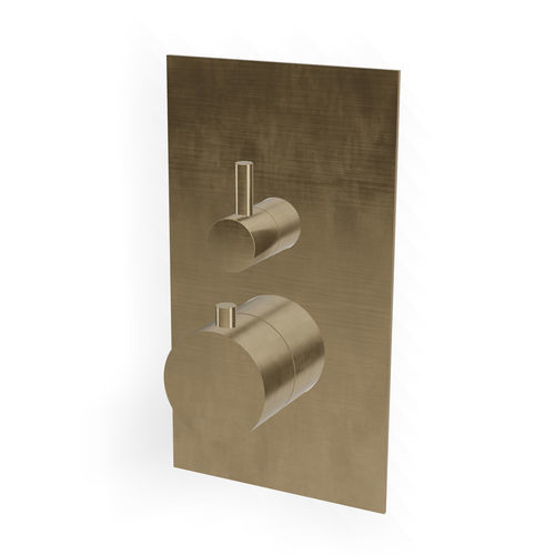 Bathtub mixer tap - RWIT7C46CC01 - Rubinetterie Treemme - built-in / wall-mounted / thermostatic