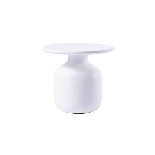 Contemporary side table - MINI BOTTLE LIDO - Cappellini - ceramic / ceramic base / round