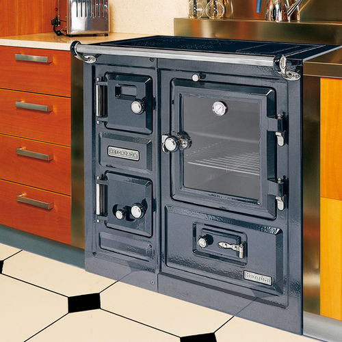 Wood range cooker - SAJA 7 - HERGÓM - 4 burner / 1 oven / class A