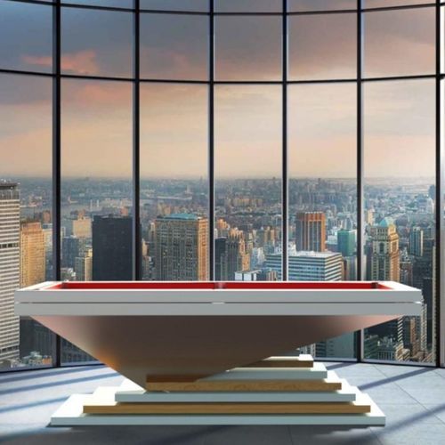 Contemporary pool table - Lux Dei - MBM Biliardi - home / commercial / wooden