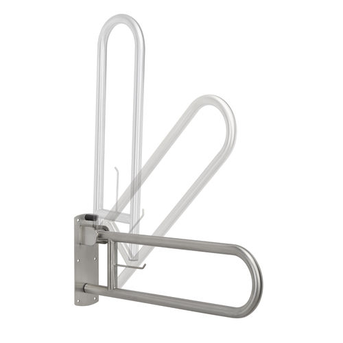 Stainless steel grab bar - BG0900CS - Mediclinics, s.a. - U-shaped / wall-mounted / commercial