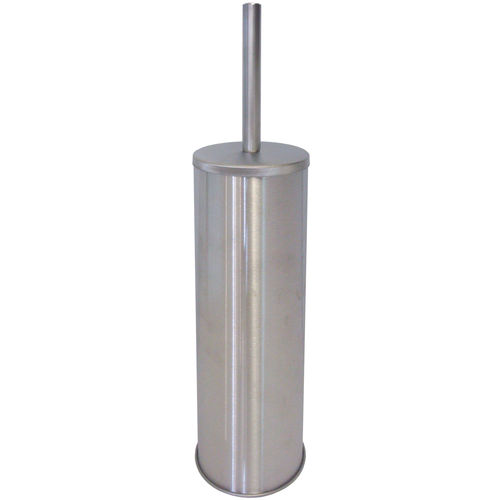 Stainless steel toilet brush - ES0968CS - Mediclinics, s.a. - wall-mounted / floor-mounted / for hotel