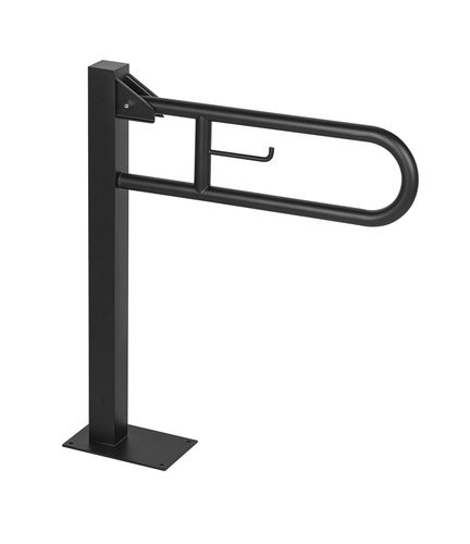 Stainless steel grab bar - BGC2710B - Mediclinics, s.a. - U-shaped / floor-mounted / commercial
