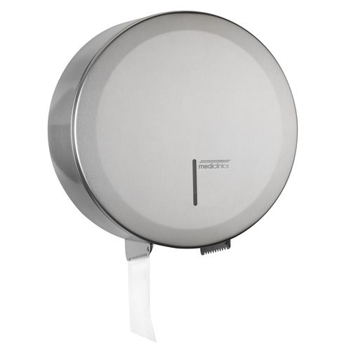 Surface mounted toilet paper dispenser - PR2783CS - Mediclinics, s.a. - stainless steel / commercial