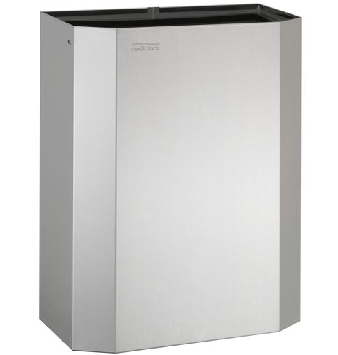 Steel waste paper basket - PPA2279CS - Mediclinics, s.a.