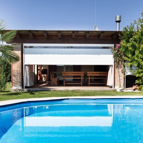 Roller blinds - SCREENY 110 GPZ UNICA S32 - KE Outdoor Design - for pergola / aluminum / outdoor