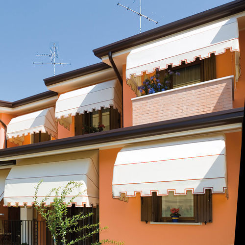 Basket awning - GENNY - KE Outdoor Design - manual / balcony / window
