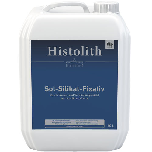 Concrete primer - HISTOLITH® SOL-SILIKAT-FIXATIV - Caparol - silicate / exterior / water-repellent