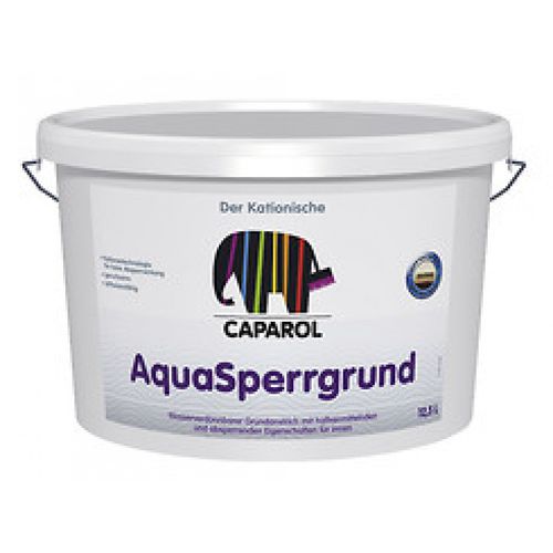 Decorative paint - AQUASPERRGRUND - Caparol - self-priming / insulating / indoor