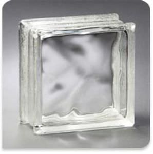 Square glass brick - THICKSET® 60 DECORA® - Pittsburgh Corning - structure / flame-retardant