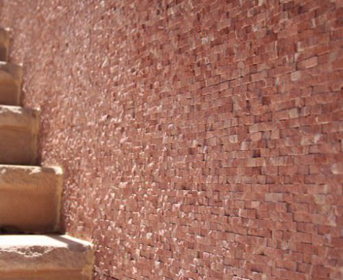 Natural stone mosaic tile - NATURAL SPLIT - EVERSTONE - polished / outdoor / wall