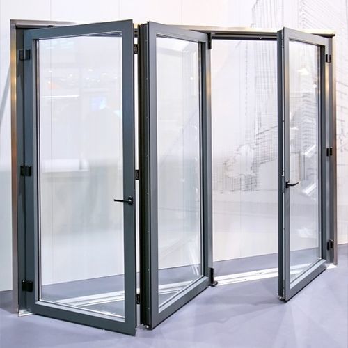 Aluminum hardware kit - PATIO FOLD - Frank Roto DST GmbH - PVC / for pivoting-sliding doors