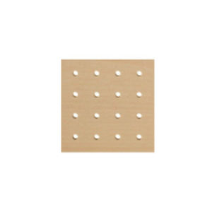Acoustic wall panel - PA P038 - Decustik - MDF / plywood / melamine