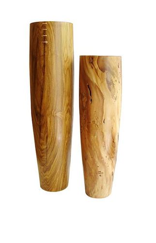 Contemporary vase - CARVED - Rotsen Furniture - wooden