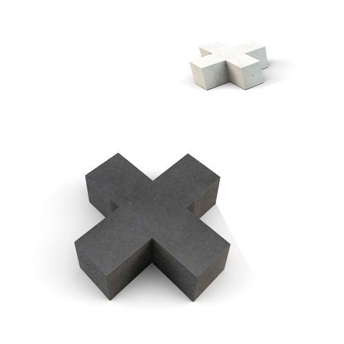 Contemporary public bench - LABYRINTH EOS - BELLITALIA - marble / engineered stone / without backrest