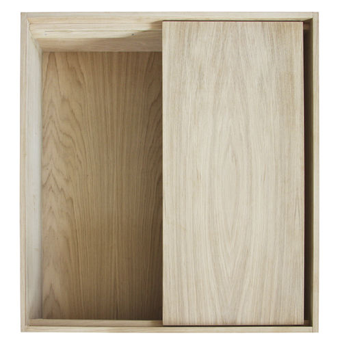 Contemporary coffee table - Grande table basse LIFETIME chêne - Nonjetable - oak / oak base / rectangular