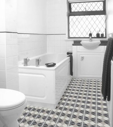Cement tile - PAMPLONA - Granada Tile - polished / indoor / bathroom