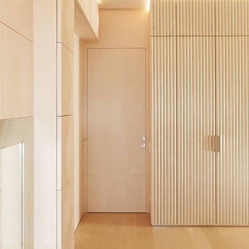 Interior door - Sycomoro - Grupo GUBIA - wooden / swing / contemporary