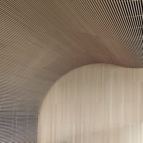 Strip cladding - Grupo GUBIA - bamboo / vertical / sustainable