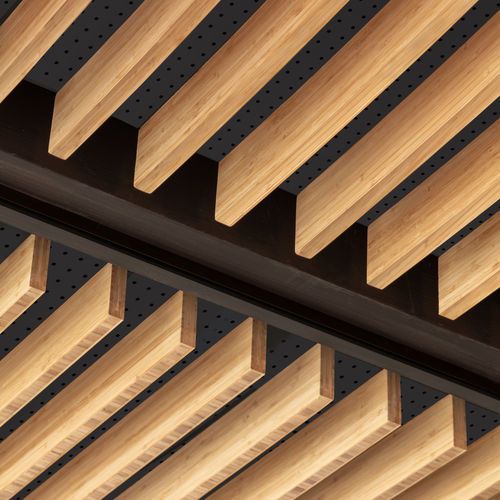 Slatted ceiling - GUBI_MASSIVE SLATS® - Grupo GUBIA - bamboo / panel / indoor