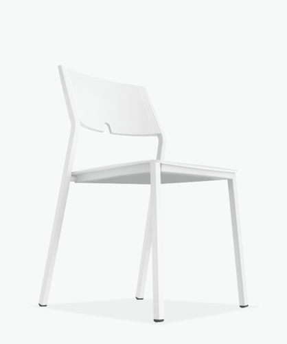 Contemporary visitor chair - AXA III - Casala - indoor / polypropylene / upholstered