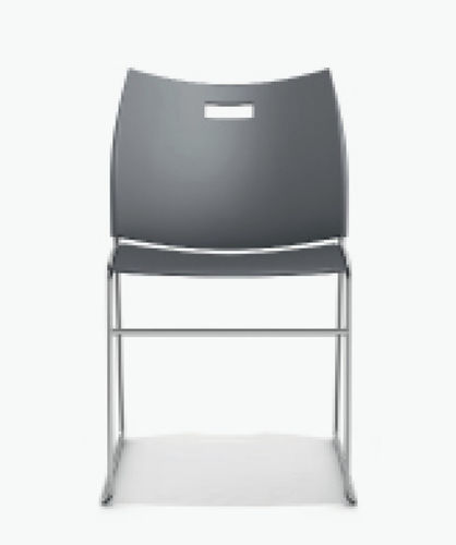 Contemporary visitor chair - CARVER - Casala - indoor / fabric / chromed metal