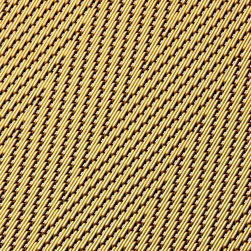 Decorative wire mesh - DT-1 - BANKER WIRE - brass / bronze / stainless steel