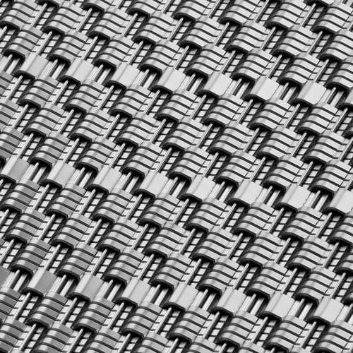 Decorative wire mesh - DS-67 - BANKER WIRE - brass / bronze / stainless steel