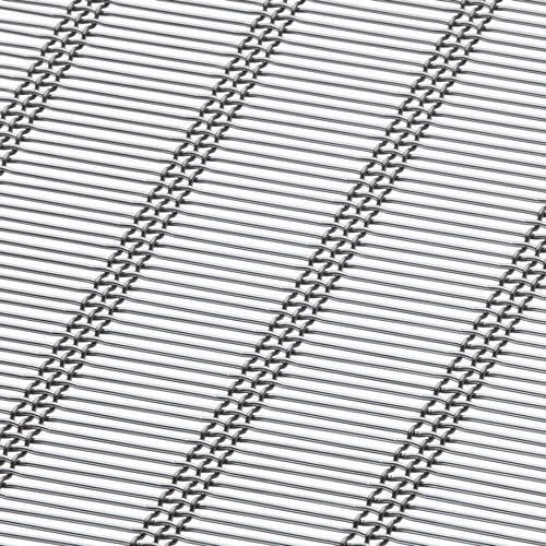 Decorative wire mesh - M13Z-339 - BANKER WIRE - brass / steel / bronze