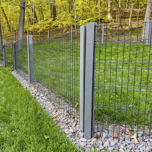 Fencing welded wire mesh - WDZ-545 - BANKER WIRE - galvanised steel / stainless steel / steel