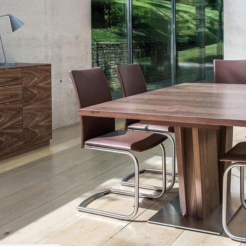 Contemporary dining chair - #53 - Skovby - indoor / fabric / leather