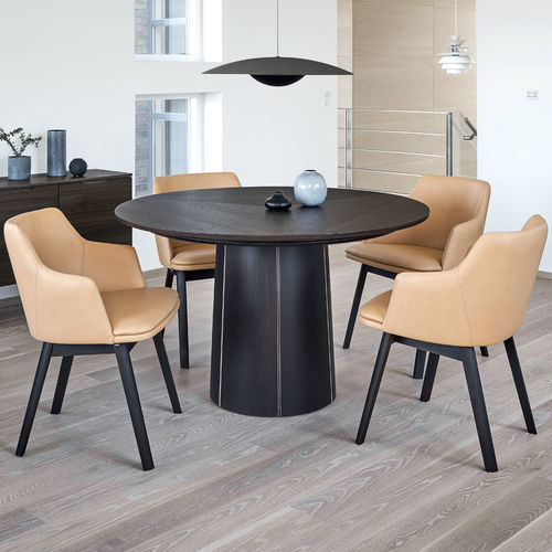 Contemporary dining chair - #65 - Skovby - indoor / fabric / leather