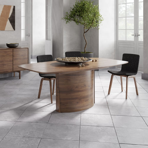 Contemporary dining table - #116 - Skovby - oak / walnut / lacquered wood