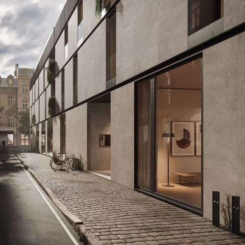 Porcelain stoneware tile - EASE  - Gruppo Ceramiche Ricchetti - polished / indoor / outdoor