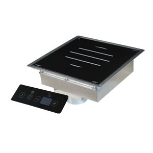 Vitroceramic cooktop - GL 3000 DIR - ADVENTYS - commercial / 1 burner / built-in