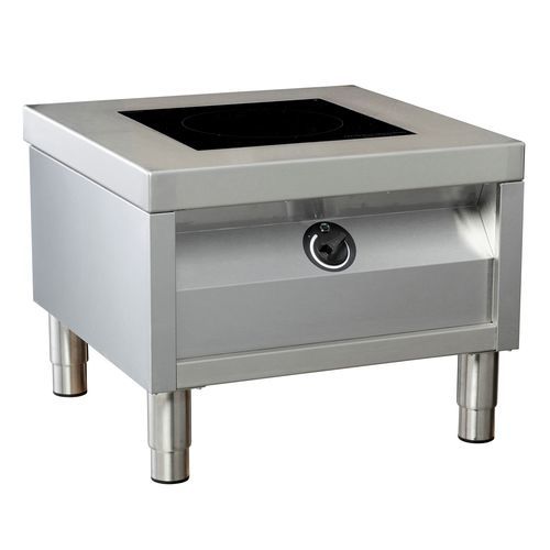 Vitroceramic induction cooktop - FISP - ADVENTYS - commercial / 1 burner / countertop