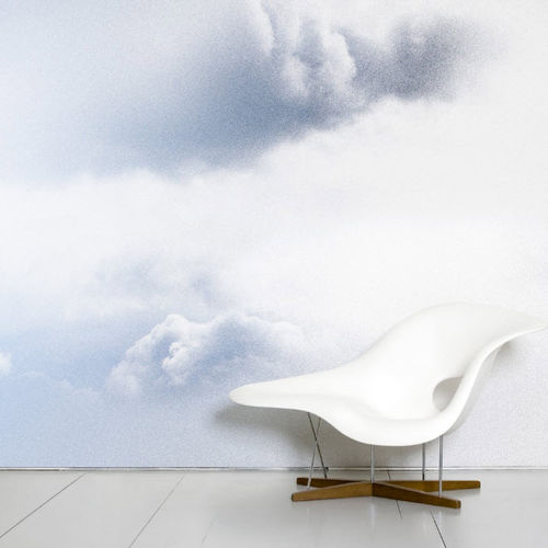 Contemporary wallpaper - NEBULOSUS - Moustache - nature pattern / non-woven / printed