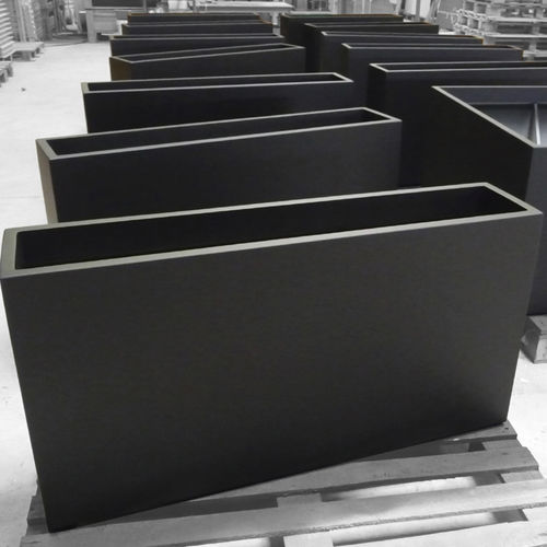 Fiber cement planter - IRF / ICB - IMAGE'IN - ATELIER SO GREEN - rectangular / square / custom