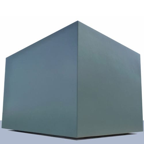 Fiber cement planter - IMAGE'IN IOP-PLOT - ATELIER SO GREEN - PVC / square / custom