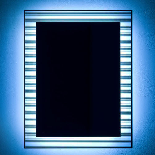 Wall-mounted bathroom mirror - BARCODE - ARTELINEA - contemporary / rectangular / vertical