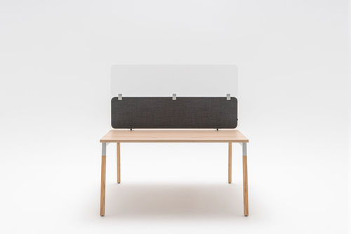 Original design screen - Plexi extension for screens - MDD - plastic / for office / for beauty salon