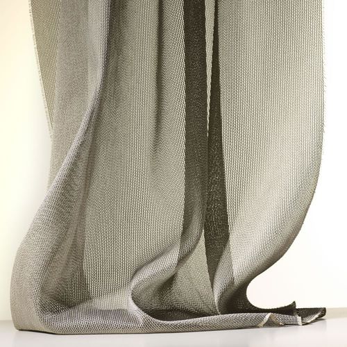 Plain sheer curtain fabric - ZEN - DEDAR MILANO - Trevira CS® / PES / fire-rated