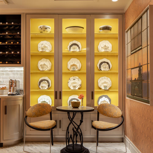 Contemporary china WESLEY MOON'S NEW YORK BROWNSTONE Clive Christian lacquered