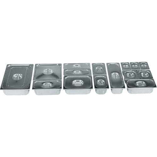 Commercial stainless steel food tray - 803 SERIES - Tournus