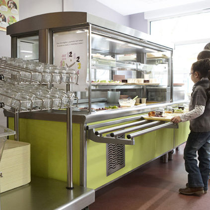 Counter refrigerated display case - BAMBINO2 - Tournus - for shop