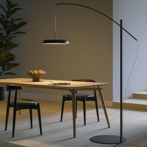 Floor-standing lamp - ZERO 11 - lumen center italia srl - aluminum / contemporary / corded
