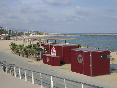 Toilet kiosk - HABANA 48 - URBADIS Microarquitectura - food / metal