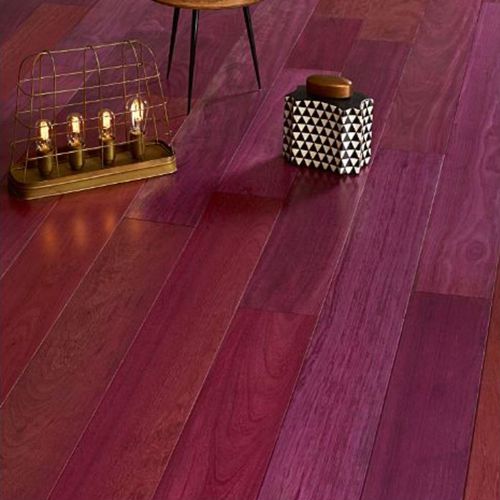 Engineered parquet floor - AMARANTE - DESIGN PARQUET - solid / chevron / oiled