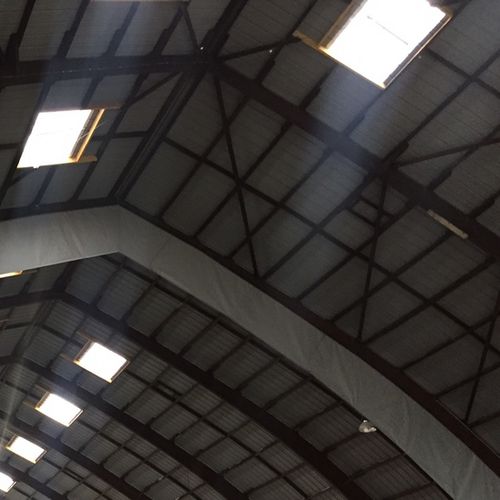 Metal smoke vent - ECOSCREEN - Kingspan Light + Air - canvas / for sheet metal / smoke and heat extractor