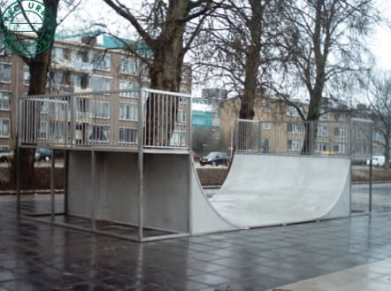 Skatepark ramp - MINI PIPE 3003 - Pro Urba - Aqua Pro Urba
